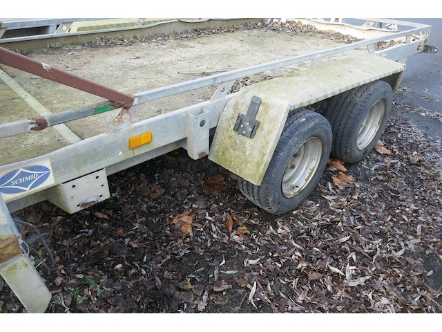 Aanhanger machinevervoer schmid - afbeelding 4 van  9