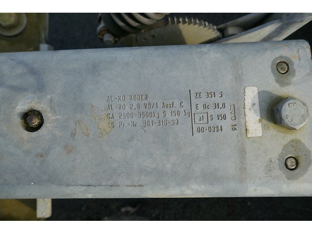 Aanhanger machinevervoer schmid - afbeelding 8 van  9
