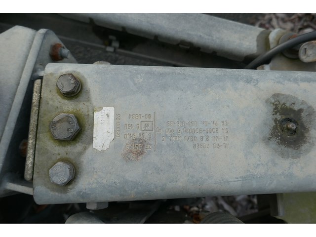 Aanhanger saris (plateau met zijdeuren) (2006 / xlg 00p l42 a0 402 919) - afbeelding 4 van  13