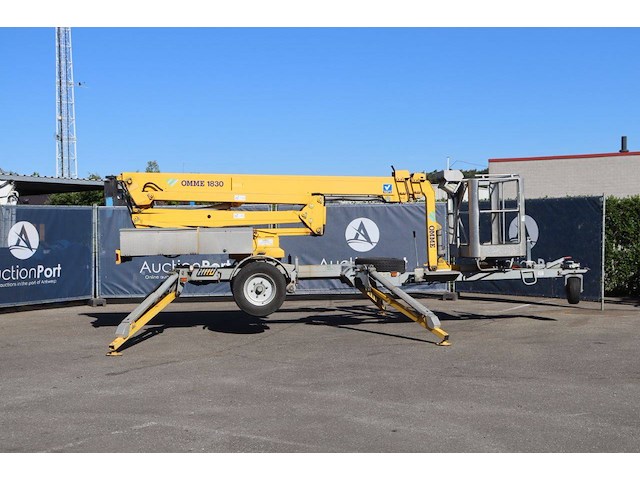 Aanhangerhoogwerker omme 1830ebzx elektrisch 18.3m 2005 - afbeelding 1 van  1