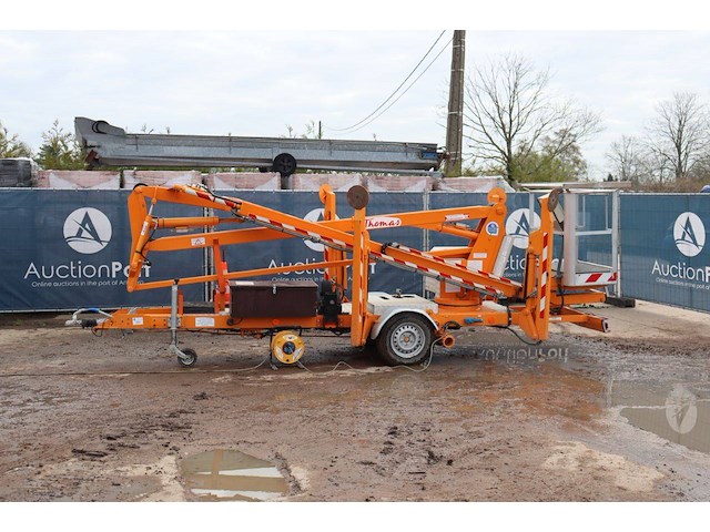 Aanhangerhoogwerker thomas 150nw elektrisch 15m 2008 - afbeelding 1 van  1