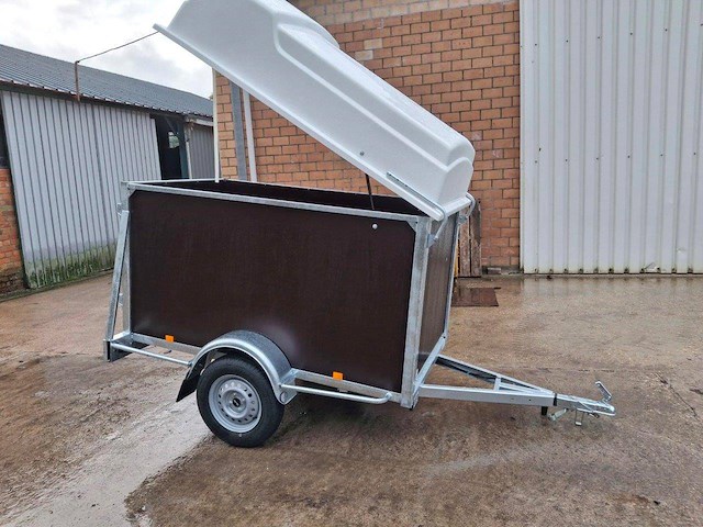 Aanhangwagen 2.00x1.10x1.40m 750kg nieuw - afbeelding 1 van  1