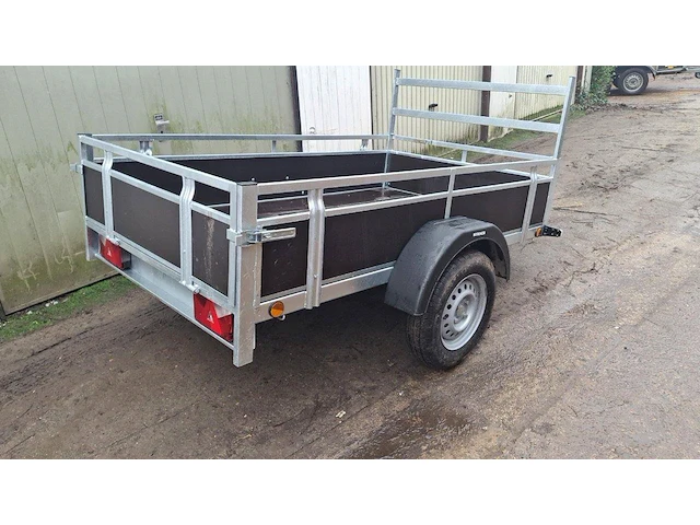 Aanhangwagen 2.0x1.25m 750kg nieuw - afbeelding 1 van  1