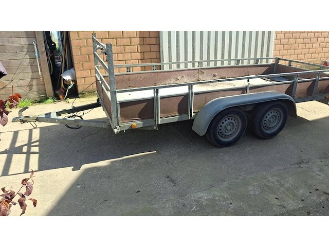 Aanhangwagen 3.25x1.25m 750kg - afbeelding 1 van  1