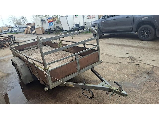 Aanhangwagen 3.50x1.25m - afbeelding 1 van  1
