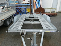 Aanhangwagen autotransporter dubbel as saris - afbeelding 3 van  16
