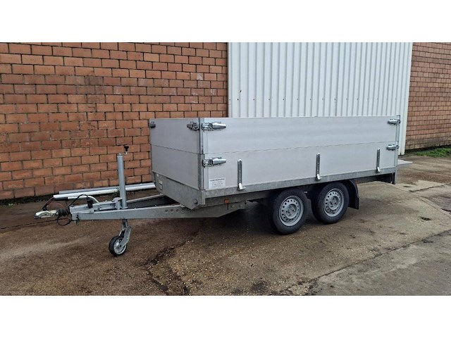Aanhangwagen bw trailers 02t 1500kg 3.00x1.50x0.70m - afbeelding 1 van  1