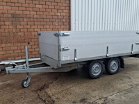 Aanhangwagen bw trailers 02t 1500kg 3.00x1.50x0.70m - afbeelding 1 van  1