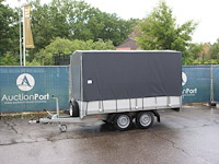 Aanhangwagen bw trailers 02t 2700kg 3000x1500mm met huifzeil nieuw - afbeelding 1 van  1