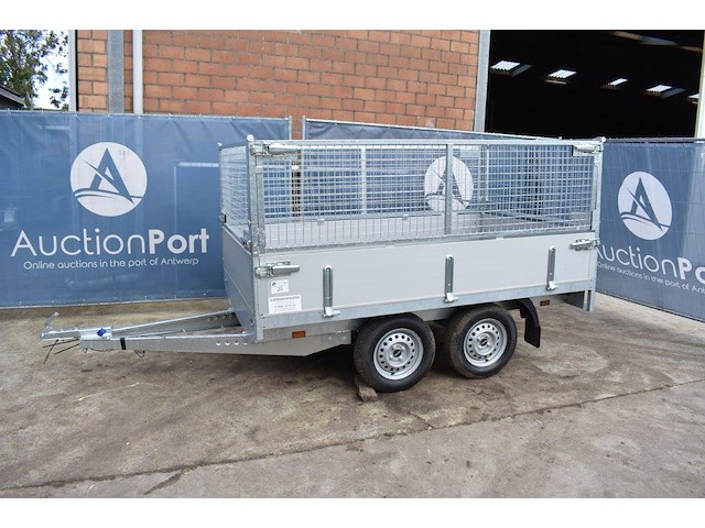Aanhangwagen bw trailers 750kg 250x150x100cm nieuw - afbeelding 1 van  1
