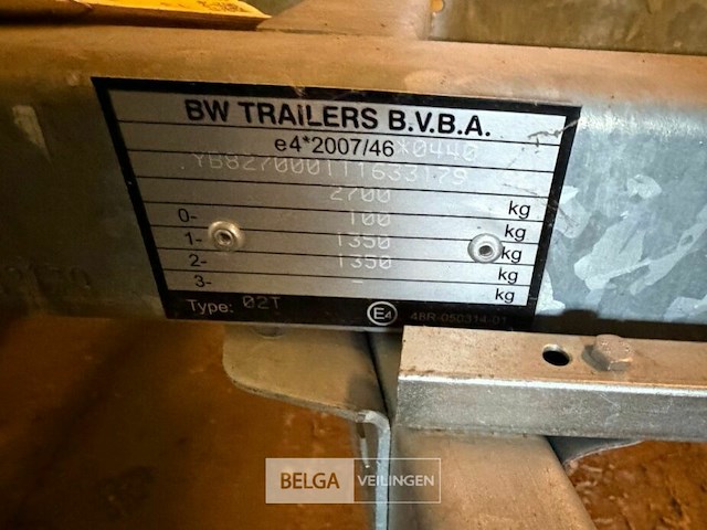 Aanhangwagen bw - afbeelding 9 van  18