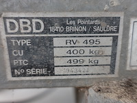 Aanhangwagen dbd - afbeelding 5 van  7
