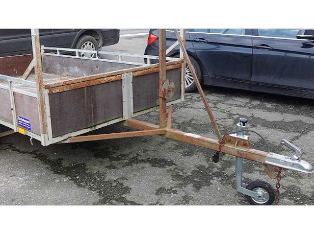 Aanhangwagen dll350, ongeremd 750kg - afbeelding 3 van  6