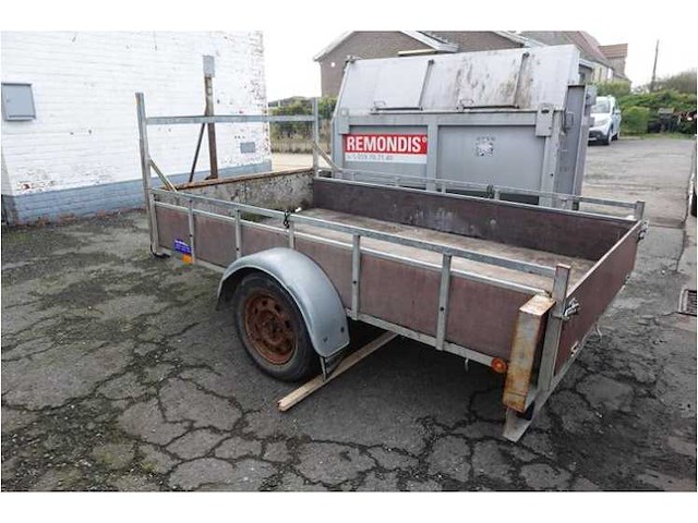 Aanhangwagen dll350, ongeremd 750kg - afbeelding 5 van  6
