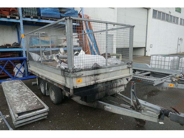 Aanhangwagen dubbel as saris - afbeelding 1 van  13