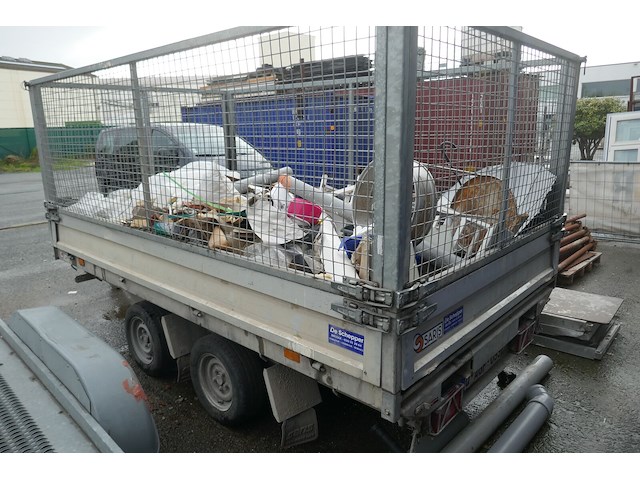 Aanhangwagen dubbel as saris - afbeelding 9 van  13