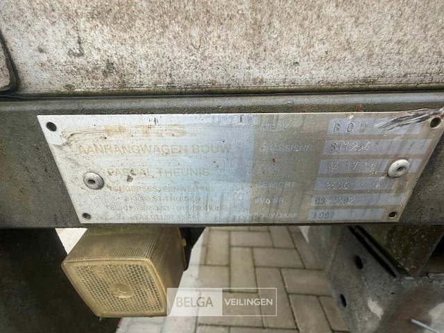 Aanhangwagen dubbelasser - afbeelding 4 van  8
