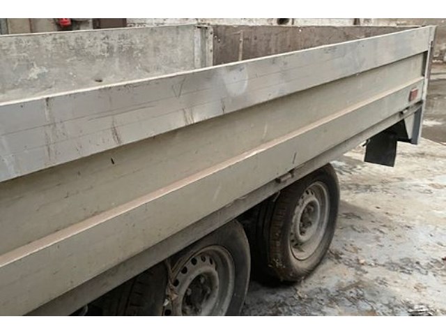 Aanhangwagen dubbele as pattyn - afbeelding 2 van  8