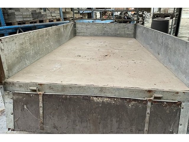 Aanhangwagen dubbele as pattyn - afbeelding 3 van  8