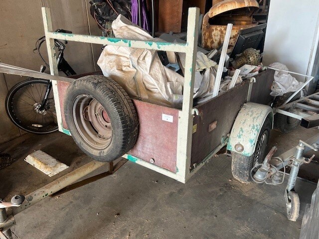 Aanhangwagen enkele as, chassis voor aanhangwagen enkele as (5,6) - afbeelding 1 van  9