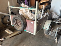 Aanhangwagen enkele as, chassis voor aanhangwagen enkele as (5,6) - afbeelding 1 van  9