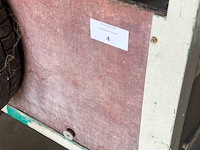 Aanhangwagen enkele as, chassis voor aanhangwagen enkele as (5,6) - afbeelding 2 van  9