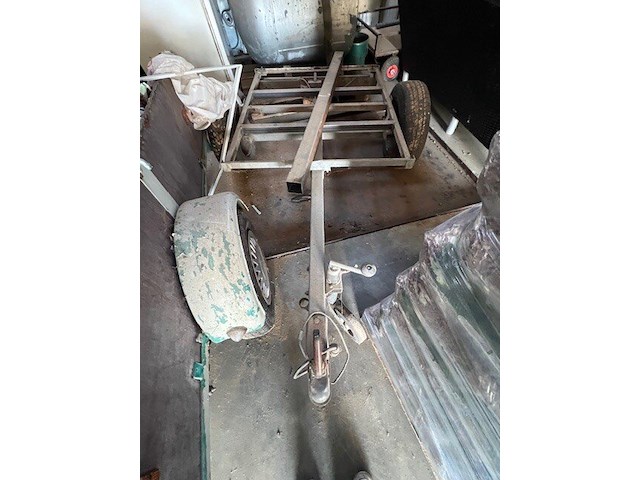 Aanhangwagen enkele as, chassis voor aanhangwagen enkele as (5,6) - afbeelding 6 van  9