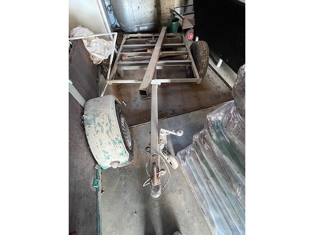 Aanhangwagen enkele as, chassis voor aanhangwagen enkele as (5,6) - afbeelding 7 van  9