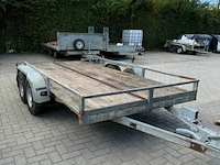 Aanhangwagen geremd