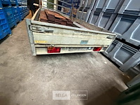 Aanhangwagen hapert, dubbelasser, geremd, zonder inhoud - afbeelding 4 van  9