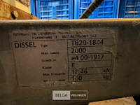 Aanhangwagen hapert, dubbelasser, geremd, zonder inhoud - afbeelding 8 van  9