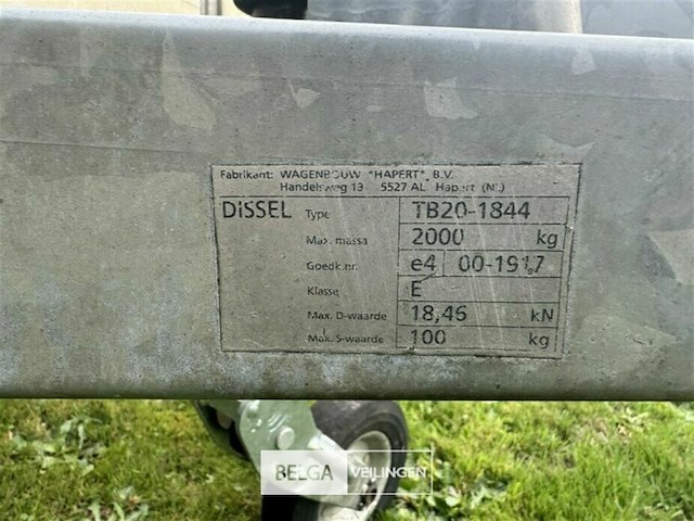 Aanhangwagen hapert met loofrek - afbeelding 13 van  16