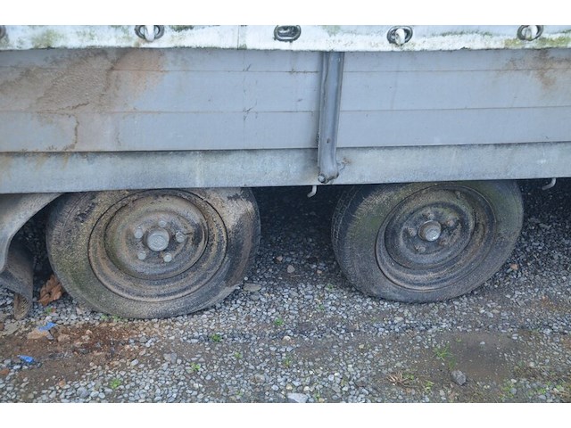 Aanhangwagen hapert type kf27 met 2 assen en zeil, ch.nr. xlhdl200000621407 (met nederlandse nummerplaat) - afbeelding 2 van  12