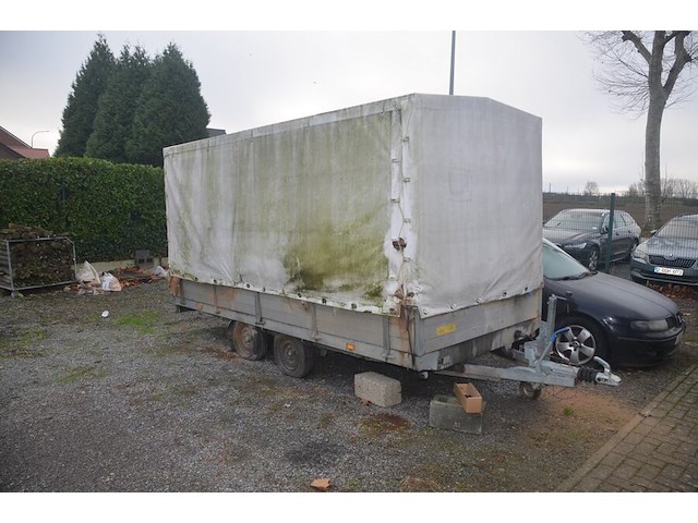 Aanhangwagen hapert type kf27 met 2 assen en zeil, ch.nr. xlhdl200000621407 (met nederlandse nummerplaat) - afbeelding 1 van  12