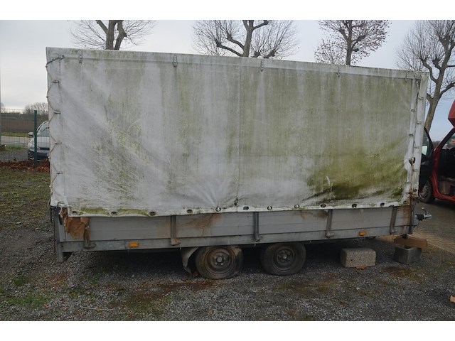 Aanhangwagen hapert type kf27 met 2 assen en zeil, ch.nr. xlhdl200000621407 (met nederlandse nummerplaat) - afbeelding 8 van  12