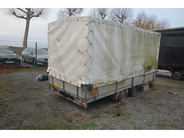 Aanhangwagen hapert type kf27 met 2 assen en zeil, ch.nr. xlhdl200000621407 (met nederlandse nummerplaat) - afbeelding 9 van  12