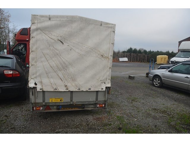 Aanhangwagen hapert type kf27 met 2 assen en zeil, ch.nr. xlhdl200000621407 (met nederlandse nummerplaat) - afbeelding 10 van  12