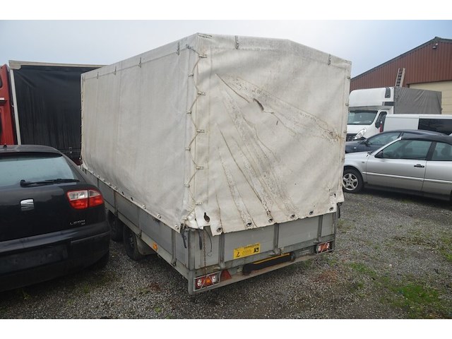 Aanhangwagen hapert type kf27 met 2 assen en zeil, ch.nr. xlhdl200000621407 (met nederlandse nummerplaat) - afbeelding 11 van  12