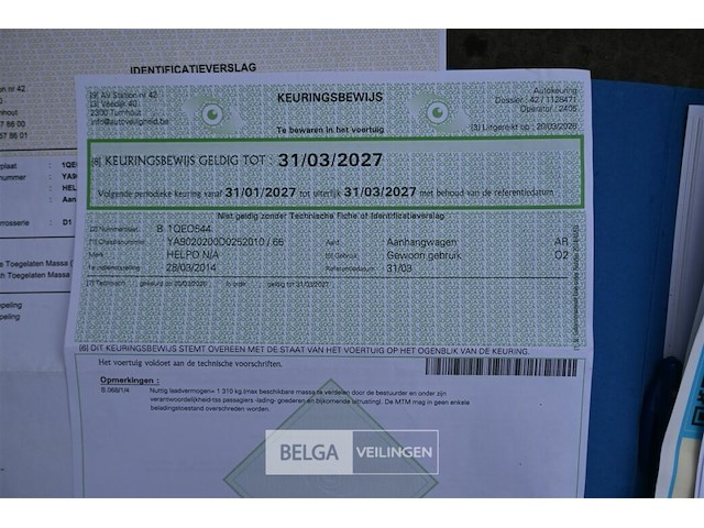 Aanhangwagen helpo - afbeelding 11 van  20