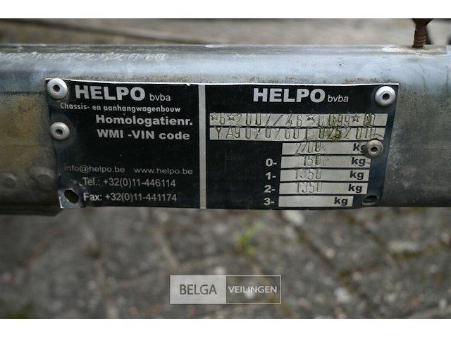 Aanhangwagen helpo - afbeelding 20 van  20