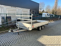 Aanhangwagen henra, pl27ab, xlupl27h013114216, 1e insch 28/02/13, kentekenbewijs i + ii, gelijkvormigheidsattest, keuring geldig tot 29/01/26 - afbeelding 1 van  4