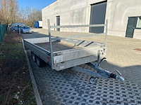Aanhangwagen henra, pl27ab, xlupl27h013114216, 1e insch 28/02/13, kentekenbewijs i + ii, gelijkvormigheidsattest, keuring geldig tot 29/01/26 - afbeelding 2 van  4