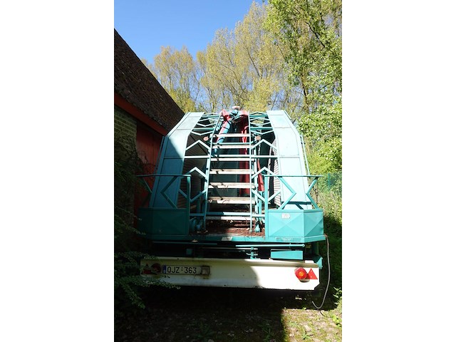 Aanhangwagen kiosk gheysen & verpoort - afbeelding 5 van  9