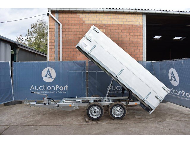 Aanhangwagen kipper bw trailer 750kg 300x150x70cm nieuw - afbeelding 1 van  1