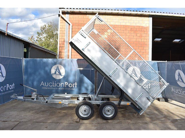 Aanhangwagen kipper bw trailer 750kg nieuw - afbeelding 1 van  1