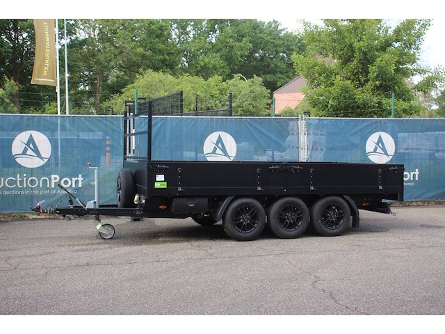 Aanhangwagen kipper bw trailers 02t 3500kg 4000x2000 mm - afbeelding 1 van  1