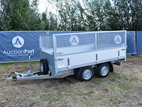 Aanhangwagen kipper bw trailers 2700kg 330x180cm nieuw - afbeelding 1 van  1