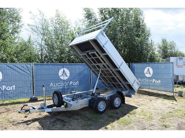 Aanhangwagen kipper bw trailers 2700kg 330x180cm nieuw - afbeelding 1 van  1