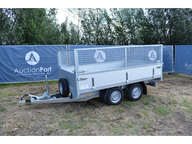 Aanhangwagen kipper bw trailers 2700kg 330x180cm nieuw - afbeelding 1 van  1