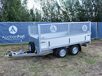 Aanhangwagen kipper bw trailers 2700kg 330x180cm nieuw
